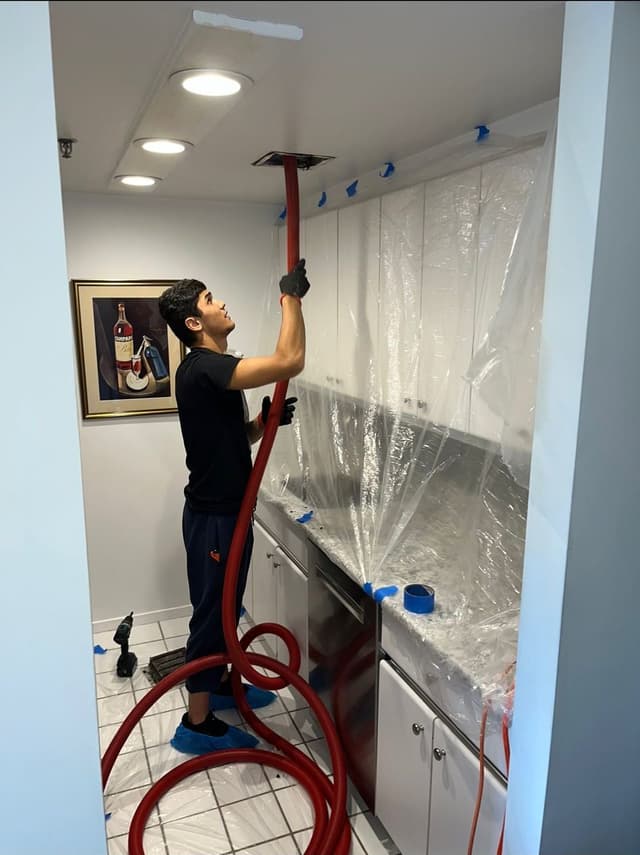 Cleaning process
